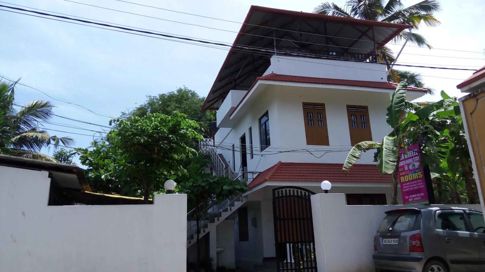 Sea Breeze Beach Home Alappuzha Bagian luar foto